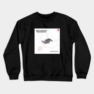 Dance of the Two Butterflies. The Sun and Moon Stilled. Album Cover Art Minimalist Square Designs Marako + Marcus The Anjo Project Band Crewneck Sweatshirt